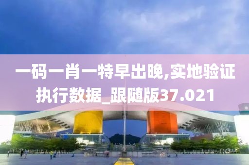 一碼一肖一特早出晚,實(shí)地驗(yàn)證執(zhí)行數(shù)據(jù)_跟隨版37.021