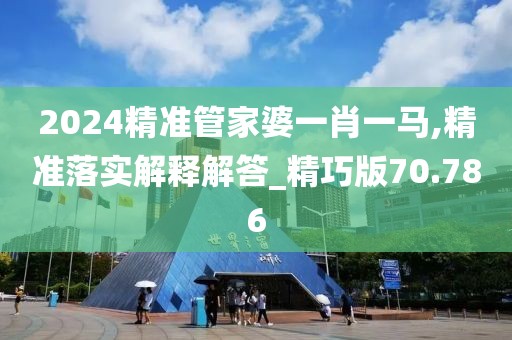 2024精準(zhǔn)管家婆一肖一馬,精準(zhǔn)落實(shí)解釋解答_精巧版70.786