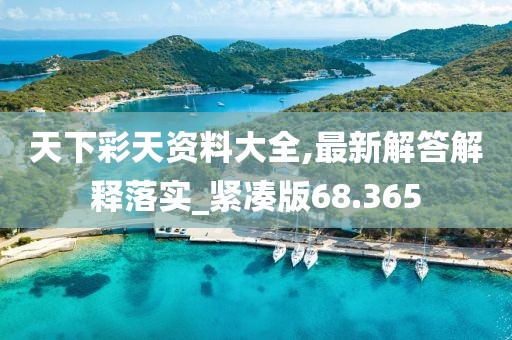 天下彩天資料大全,最新解答解釋落實(shí)_緊湊版68.365