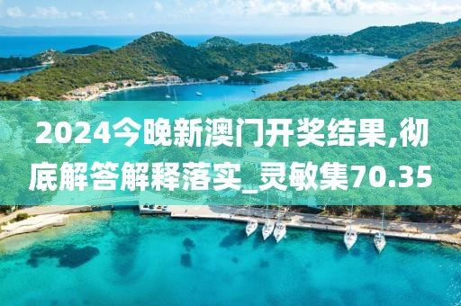 2024今晚新澳門開獎(jiǎng)結(jié)果,徹底解答解釋落實(shí)_靈敏集70.35