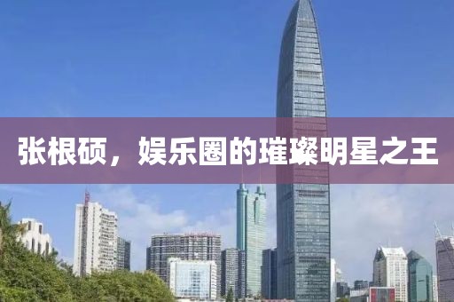 張根碩，娛樂圈的璀璨明星之王