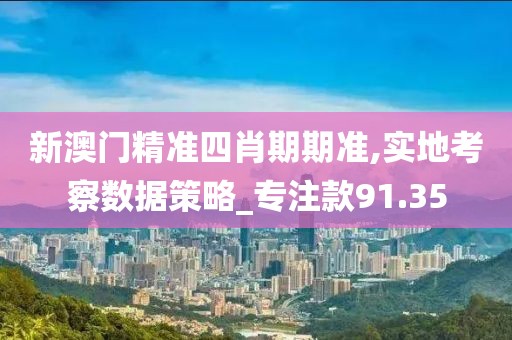新澳門精準(zhǔn)四肖期期準(zhǔn),實地考察數(shù)據(jù)策略_專注款91.35