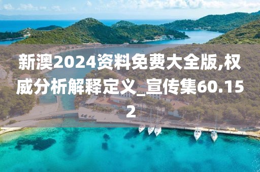 新澳2024資料免費大全版,權(quán)威分析解釋定義_宣傳集60.152