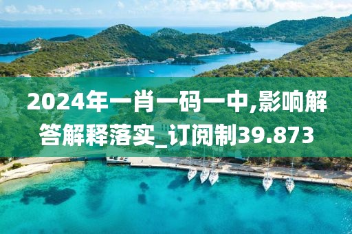 2024年一肖一碼一中,影響解答解釋落實(shí)_訂閱制39.873