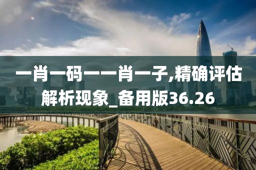 一肖一碼一一肖一子,精確評(píng)估解析現(xiàn)象_備用版36.26