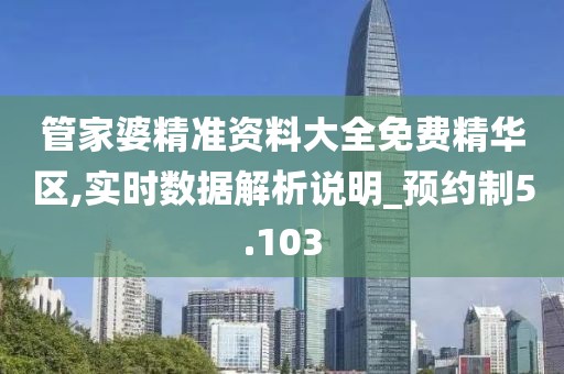 管家婆精準資料大全免費精華區(qū),實時數(shù)據(jù)解析說明_預(yù)約制5.103