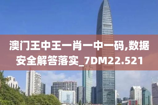澳門王中王一肖一中一碼,數(shù)據(jù)安全解答落實_7DM22.521