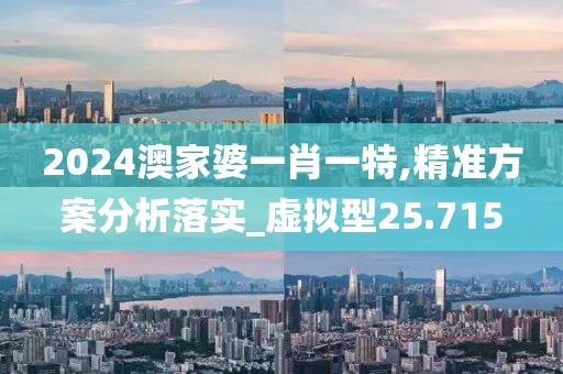 2024澳家婆一肖一特,精準(zhǔn)方案分析落實(shí)_虛擬型25.715