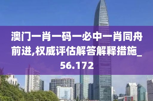 澳門一肖一碼一必中一肖同舟前進(jìn),權(quán)威評(píng)估解答解釋措施_56.172