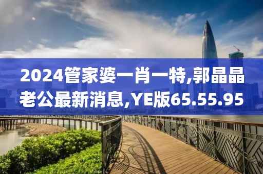 2024管家婆一肖一特,郭晶晶老公最新消息,YE版65.55.95