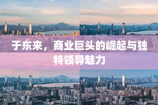 于東來，商業(yè)巨頭的崛起與獨(dú)特領(lǐng)導(dǎo)魅力