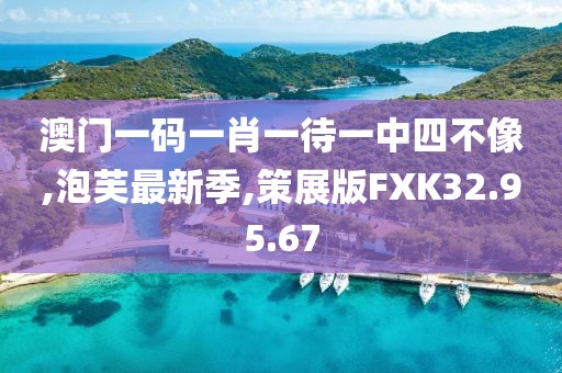 澳門(mén)一碼一肖一待一中四不像,泡芙最新季,策展版FXK32.95.67