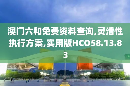 澳門六和免費資料查詢,靈活性執(zhí)行方案,實用版HCO58.13.83