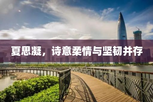 夏思凝，詩意柔情與堅(jiān)韌并存