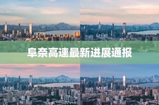 阜奈高速最新進(jìn)展通報(bào)
