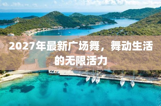2027年最新廣場舞，舞動生活的無限活力