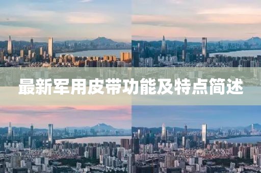 最新軍用皮帶功能及特點(diǎn)簡(jiǎn)述