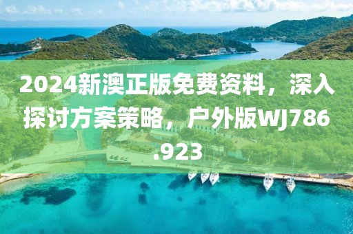 2024新澳正版免費(fèi)資料，深入探討方案策略，戶外版WJ786.923