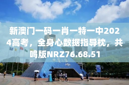 新澳門一碼一肖一特一中2024高考，全身心數(shù)據(jù)指導(dǎo)枕，共鳴版NRZ76.68.51
