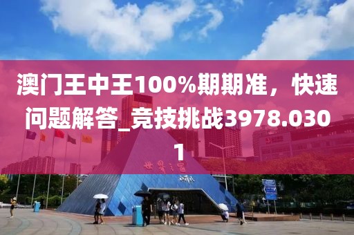 澳門王中王100%期期準，快速問題解答_競技挑戰(zhàn)3978.0301