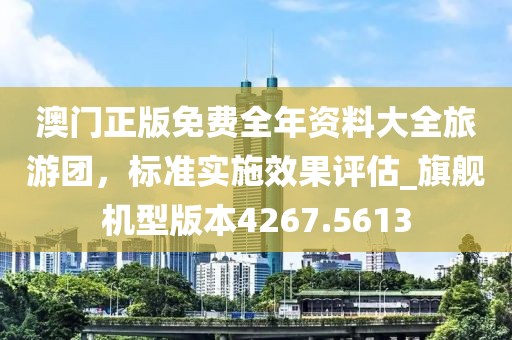澳門正版免費全年資料大全旅游團，標準實施效果評估_旗艦機型版本4267.5613