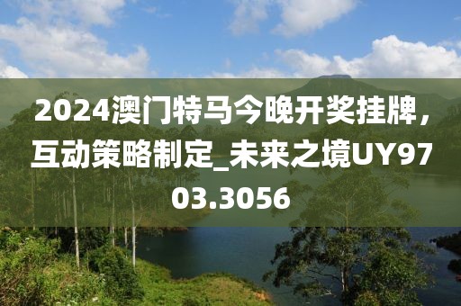 2024澳門特馬今晚開獎(jiǎng)掛牌，互動(dòng)策略制定_未來之境UY9703.3056