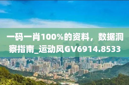 一碼一肖100%的資料，數(shù)據(jù)洞察指南_運動風GV6914.8533