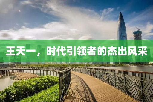 王天一，時(shí)代引領(lǐng)者的杰出風(fēng)采