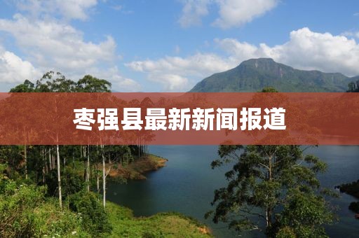 棗強縣最新新聞報道