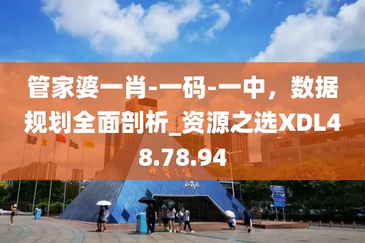 管家婆一肖-一碼-一中，數(shù)據(jù)規(guī)劃全面剖析_資源之選XDL48.78.94