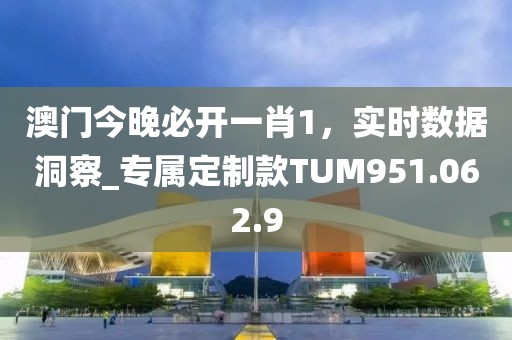 澳門今晚必開一肖1，實時數(shù)據(jù)洞察_專屬定制款TUM951.062.9