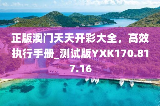 正版澳門天天開彩大全，高效執(zhí)行手冊_測試版YXK170.817.16