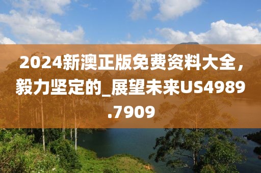 2024新澳正版免費(fèi)資料大全，毅力堅定的_展望未來US4989.7909