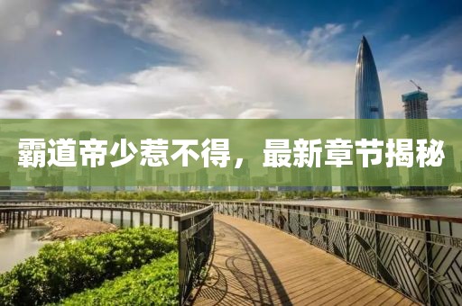 霸道帝少惹不得，最新章節(jié)揭秘