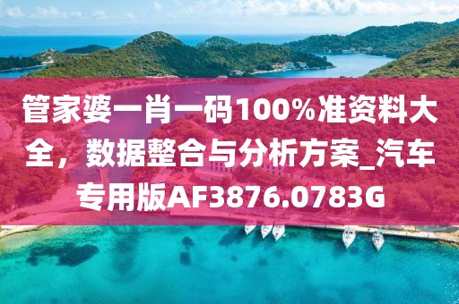 管家婆一肖一碼100%準(zhǔn)資料大全，數(shù)據(jù)整合與分析方案_汽車專用版AF3876.0783G