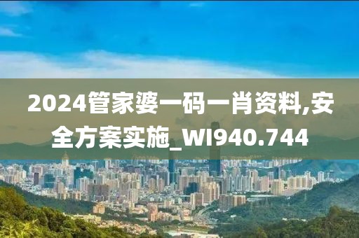 2024管家婆一碼一肖資料,安全方案實(shí)施_WI940.744