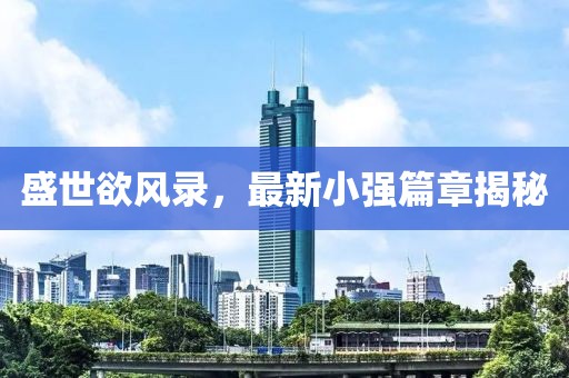 盛世欲風錄，最新小強篇章揭秘