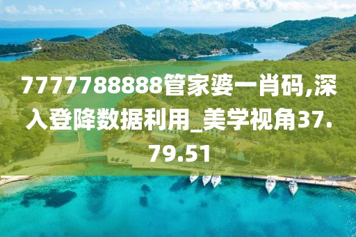 7777788888管家婆一肖碼,深入登降數(shù)據(jù)利用_美學(xué)視角37.79.51