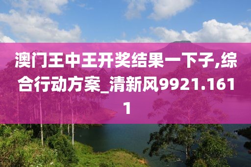 澳門王中王開(kāi)獎(jiǎng)結(jié)果一下子,綜合行動(dòng)方案_清新風(fēng)9921.1611