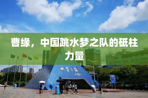 曹緣，中國跳水夢之隊的砥柱力量