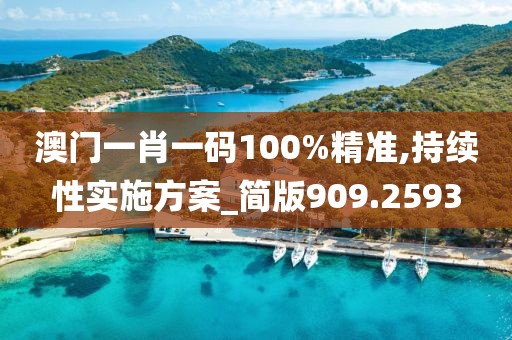 澳門一肖一碼100%精準(zhǔn),持續(xù)性實(shí)施方案_簡版909.2593