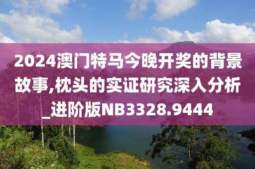 2024澳門特馬今晚開獎(jiǎng)的背景故事,枕頭的實(shí)證研究深入分析_進(jìn)階版NB3328.9444