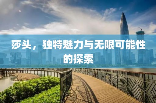 莎頭，獨(dú)特魅力與無限可能性的探索