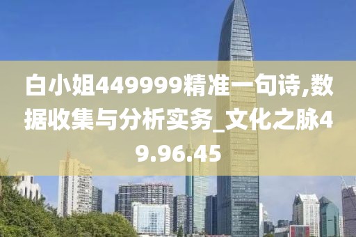 白小姐449999精準(zhǔn)一句詩,數(shù)據(jù)收集與分析實務(wù)_文化之脈49.96.45