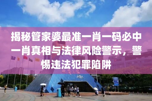 揭秘管家婆最準一肖一碼必中一肖真相與法律風險警示，警惕違法犯罪陷阱