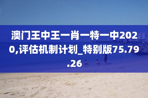 澳門王中王一肖一特一中2020,評估機制計劃_特別版75.79.26