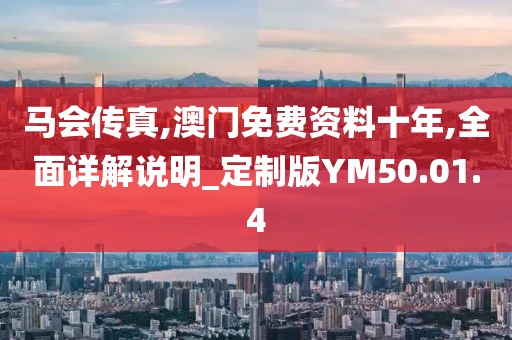 馬會傳真,澳門免費資料十年,全面詳解說明_定制版YM50.01.4
