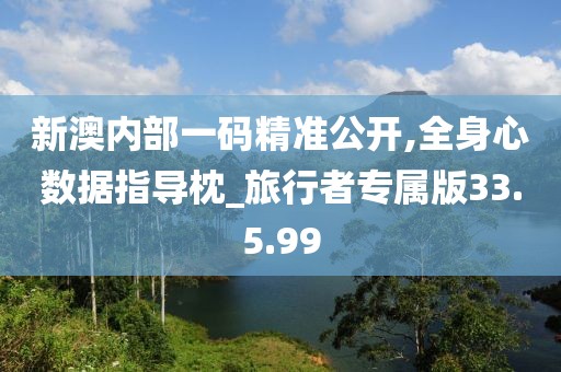 新澳內(nèi)部一碼精準(zhǔn)公開,全身心數(shù)據(jù)指導(dǎo)枕_旅行者專屬版33.5.99