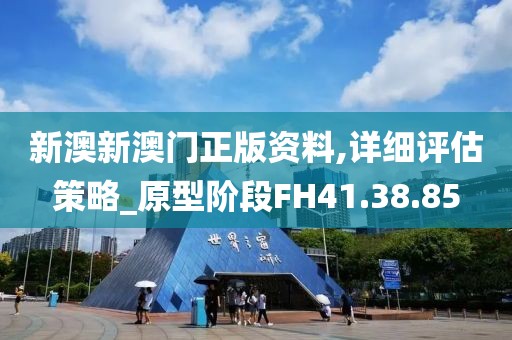 新澳新澳門正版資料,詳細評估策略_原型階段FH41.38.85