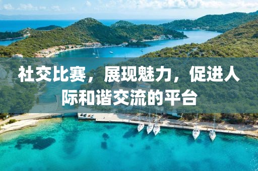 社交比賽，展現(xiàn)魅力，促進(jìn)人際和諧交流的平臺(tái)